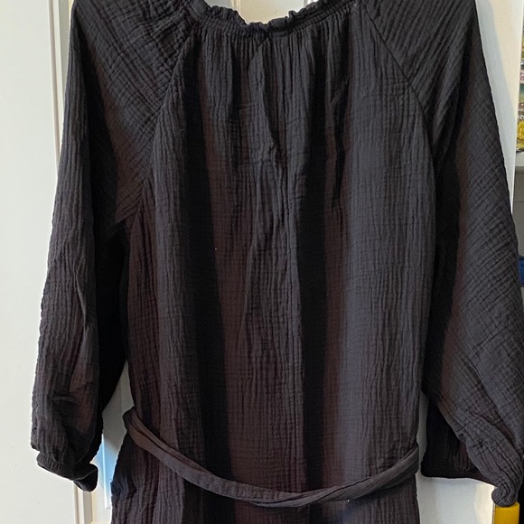 Gap Maternity Wide Leg Pant Jumpsuit - Picture 3 of 5